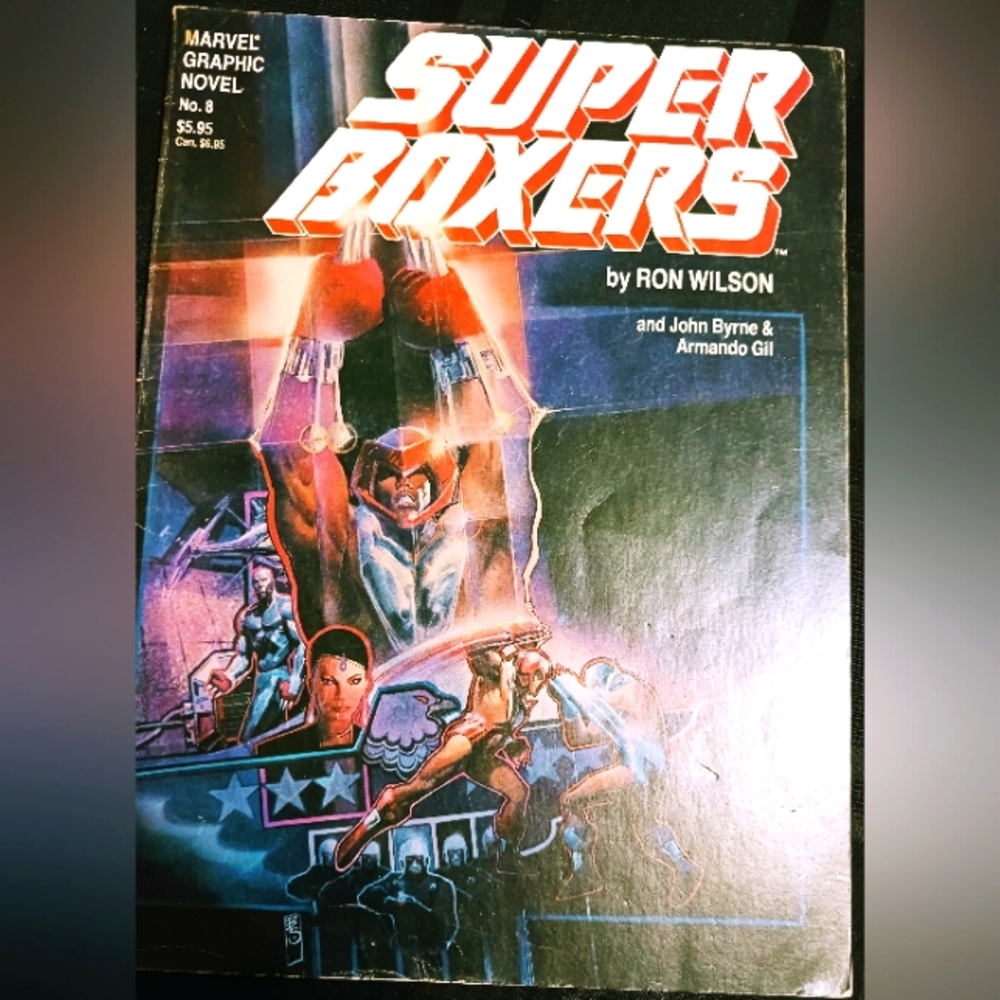 "Marvel Graphic Novel "Super  Boxers NO#8  Great Condition!